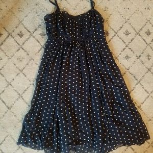 INC Silk Polka Dot Dress